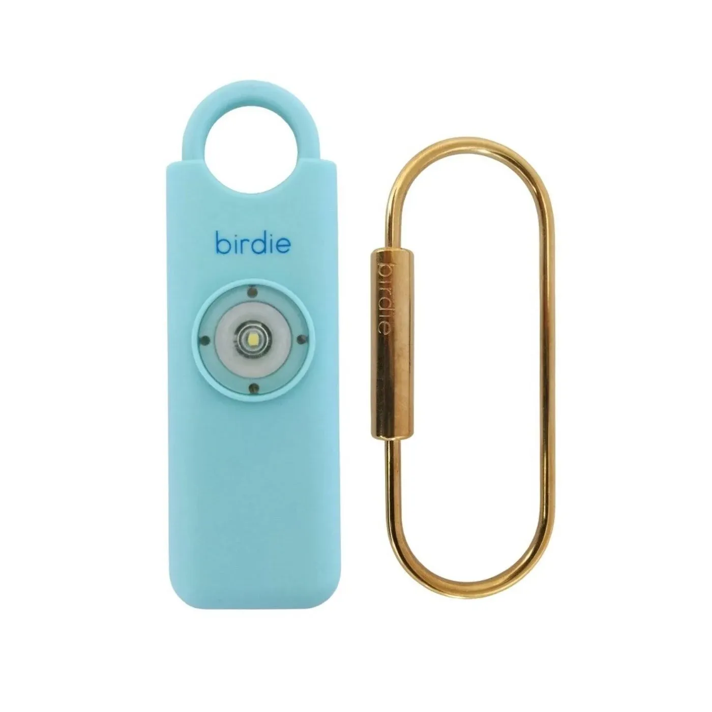 She’s Birdie–The Original Personal Safety Alarm for Women by Women–LOUD Siren, Strobe Light and Key Chain in a Variety of Colors (Metallic Rose, 2 Pack)