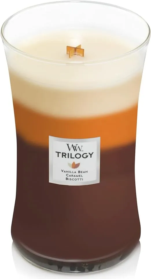 WoodWick, Medium Hourglass Candles | Trilogy Cafe Sweets