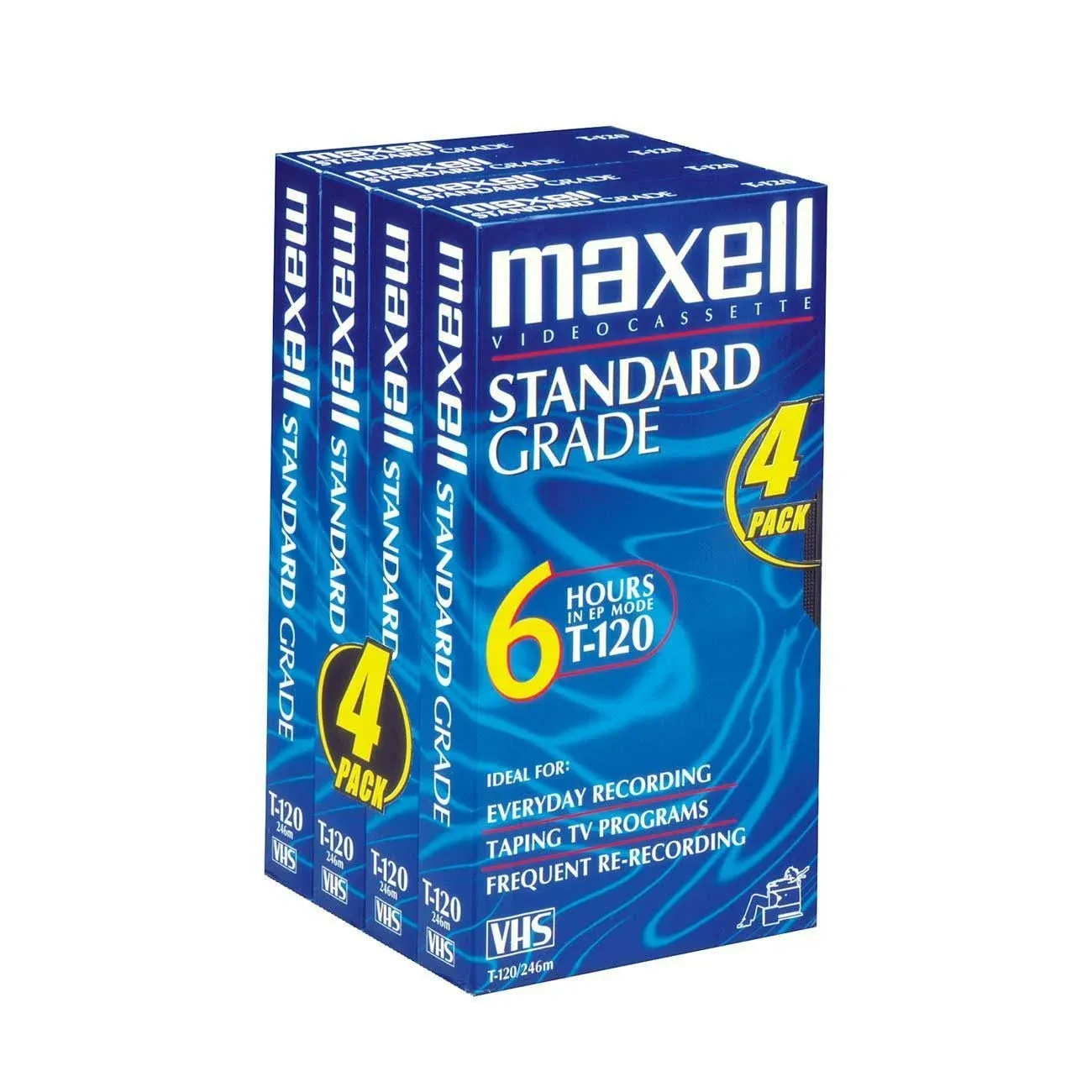 maxell vhs-c video tape cassette, 30 minutes