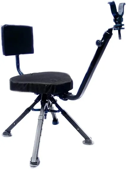 BenchMaster Four Leg Ground Blind Shooting Chair