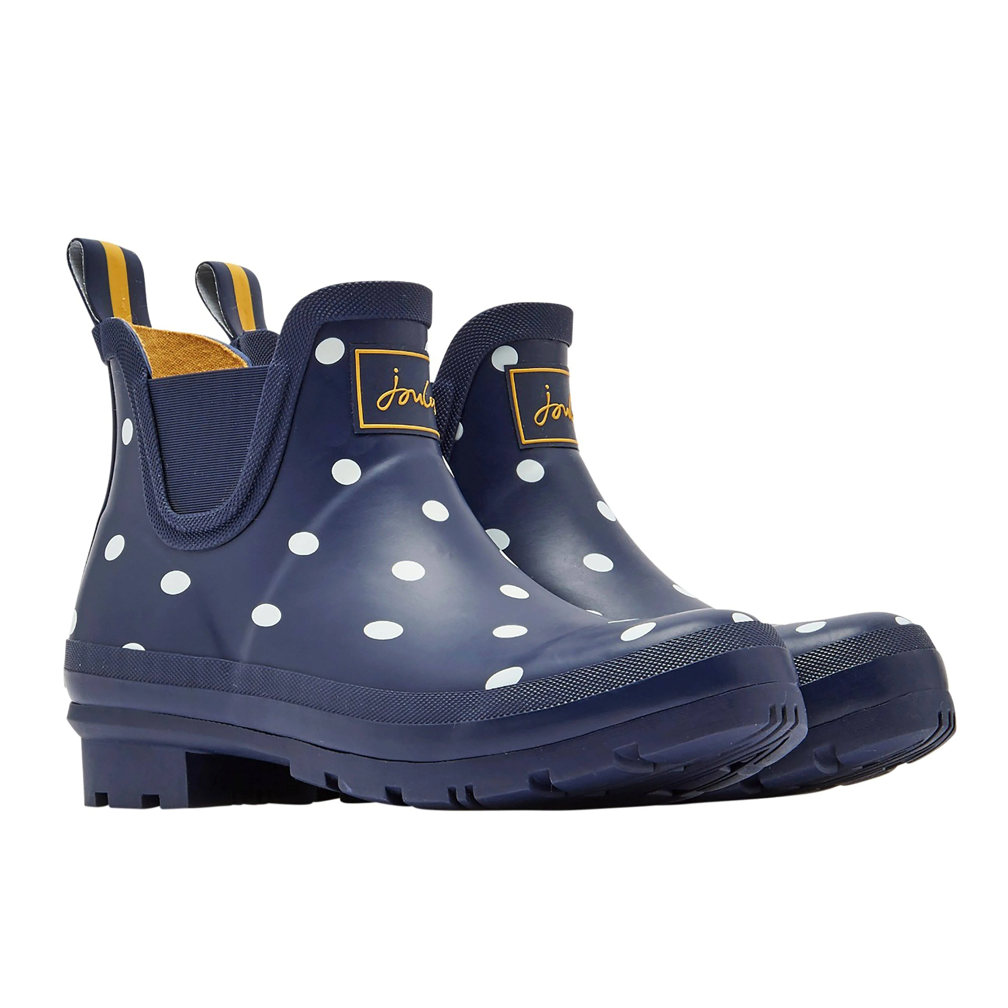 Joules Wellibob Womens Wellington Boots - Navy Spot