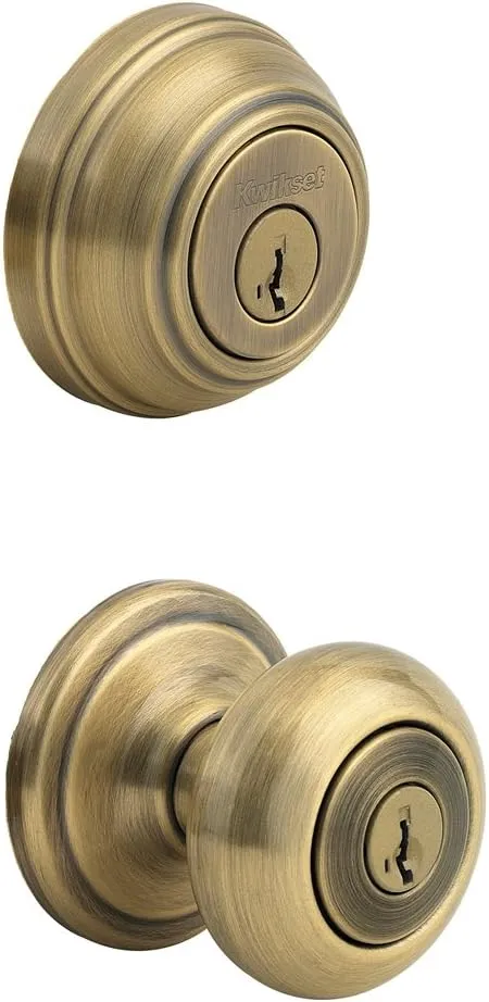 Kwikset Juno Entry Knob Deadbolt