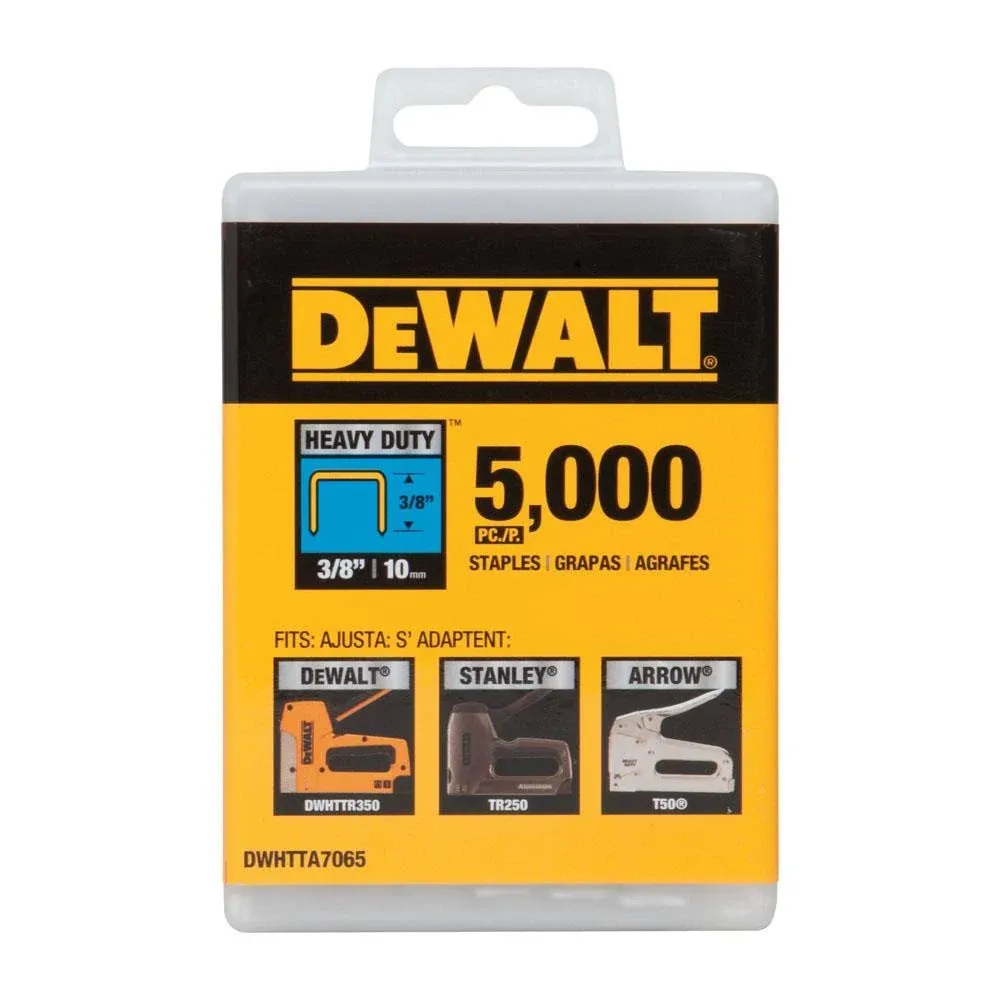 Dewalt Heavy Duty Staples DWHTTA