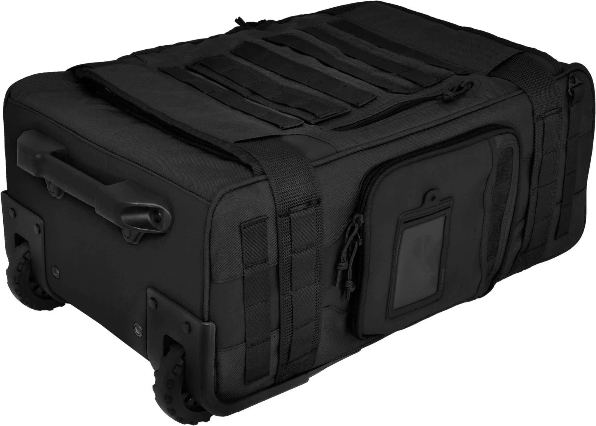 HAZARD 4 Air Support(TM) Rugged Rolling Carry-On (R) Black 