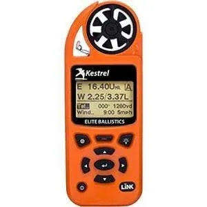 Kestrel Elite Weather Meter with Applied Ballistics and Bluetooth Link, Blaze Orange