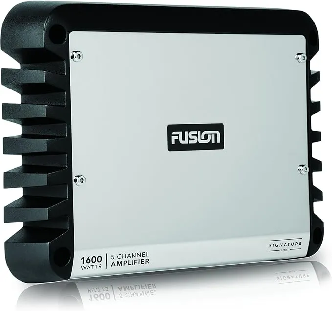 Fusion 010-01968-00 Signature Series 5 Channel 1600-Watt Marine Amplifier