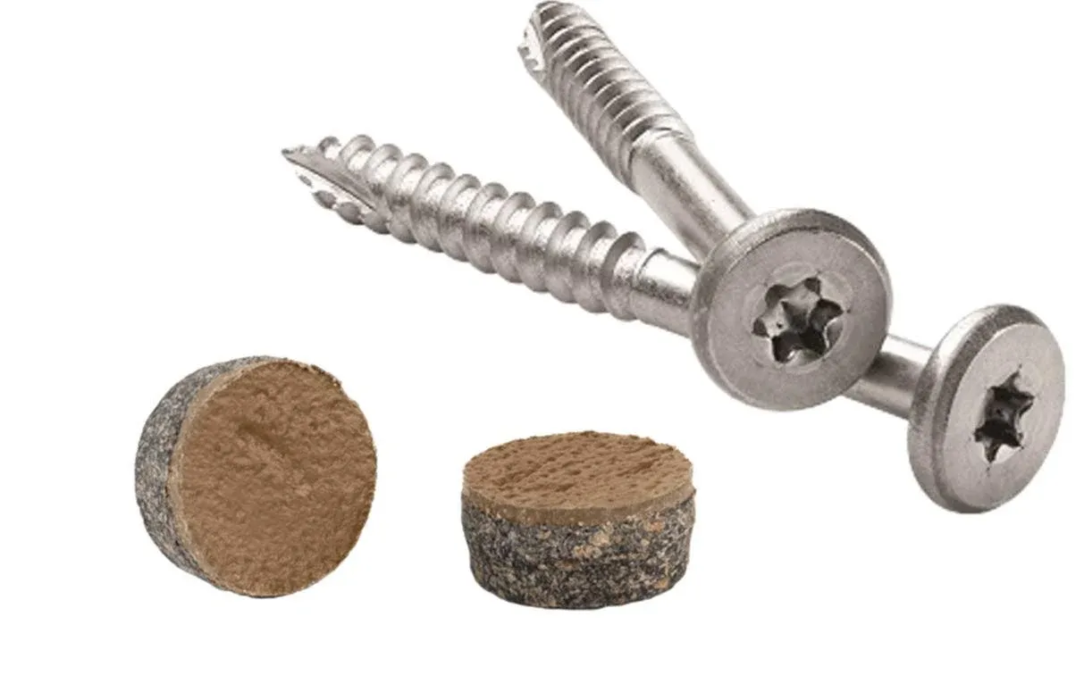 Pro Plug System for Fascia Plug &amp; Screw Kit - Trex Toasted Sand Fascia Plugs &amp;