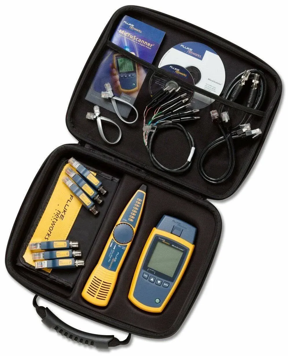 Fluke MS2-Kit Networks MicroScanner2 Professional Kit