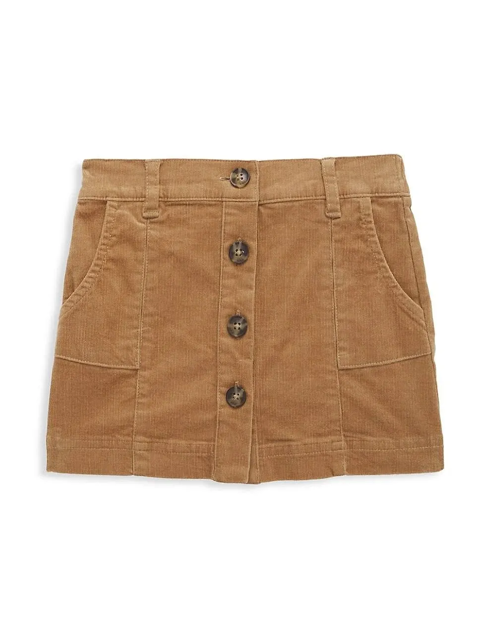 Vineyard Vines Girls' Corduroy Button-Front Skirt