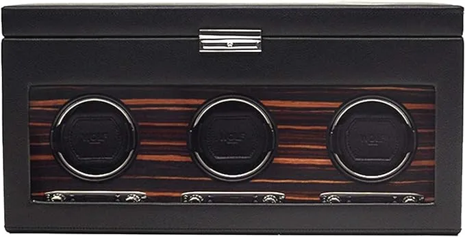 Wolf Roadster Triple Watch Winder with Storage