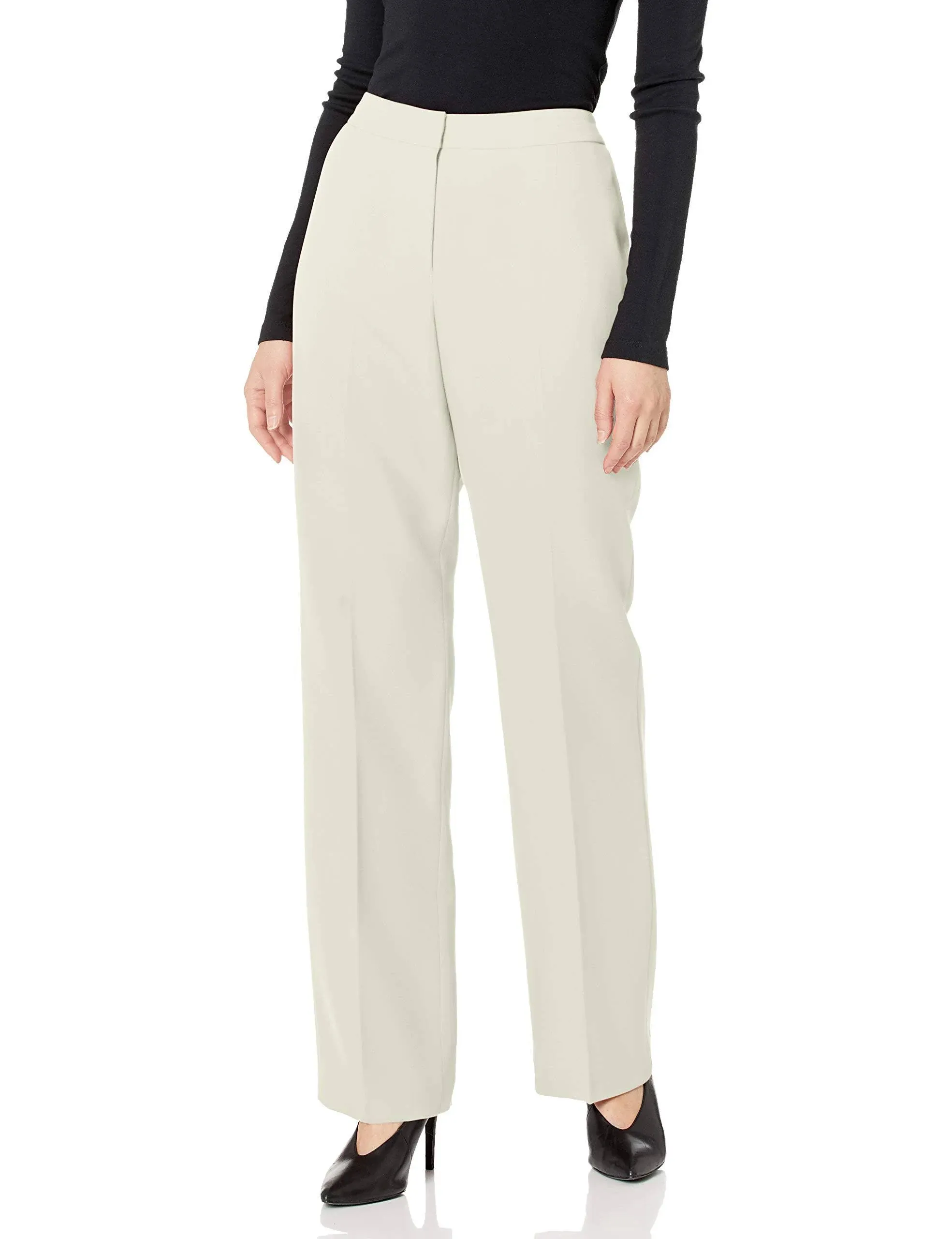 Kasper Kate Straight Leg Dress Pants 14 / White