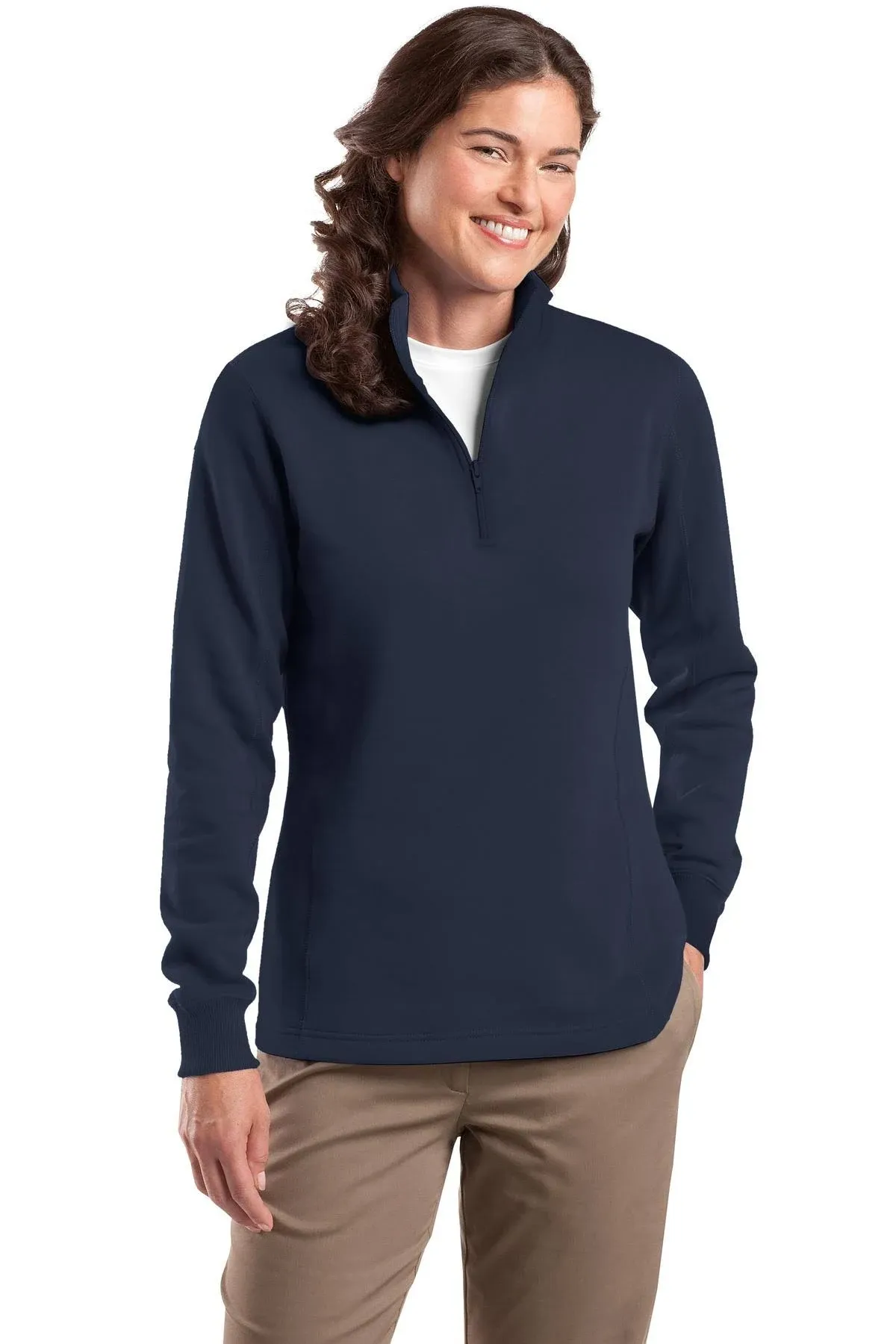 Sport Tek Ladies LST253 1/4-Zip Sweatshirt