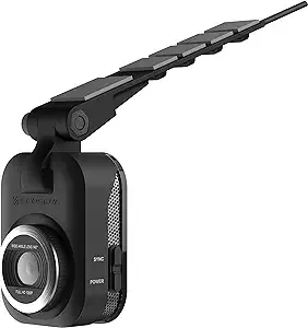 Scosche NEXC11032W-SP1 Full HD Smart Windshield Mount Car Dash Cam Powered by Nexar Black