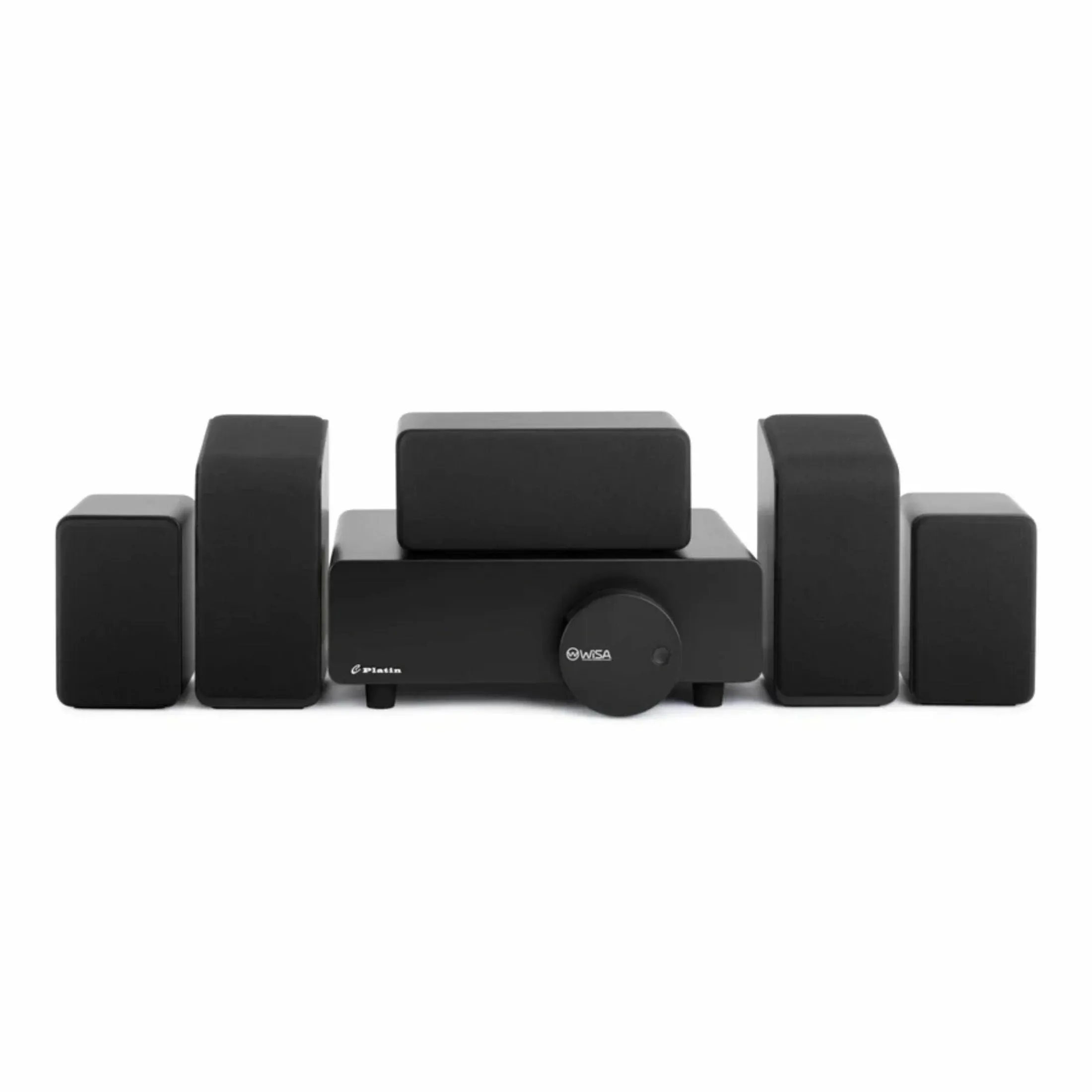 Platin Monaco 5.1.2 Home Theater System - Wireless Surround Sound System Upward Firing Speakers - THX Tuned & WiSA Certified