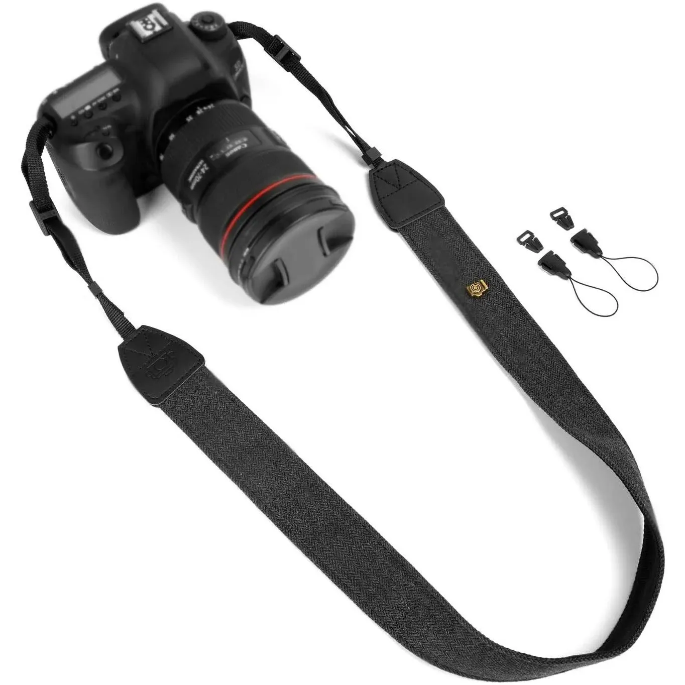 WANBY Camera Soft Shoulder Neck Strap with Quick Release Buckles for DSLR SLR