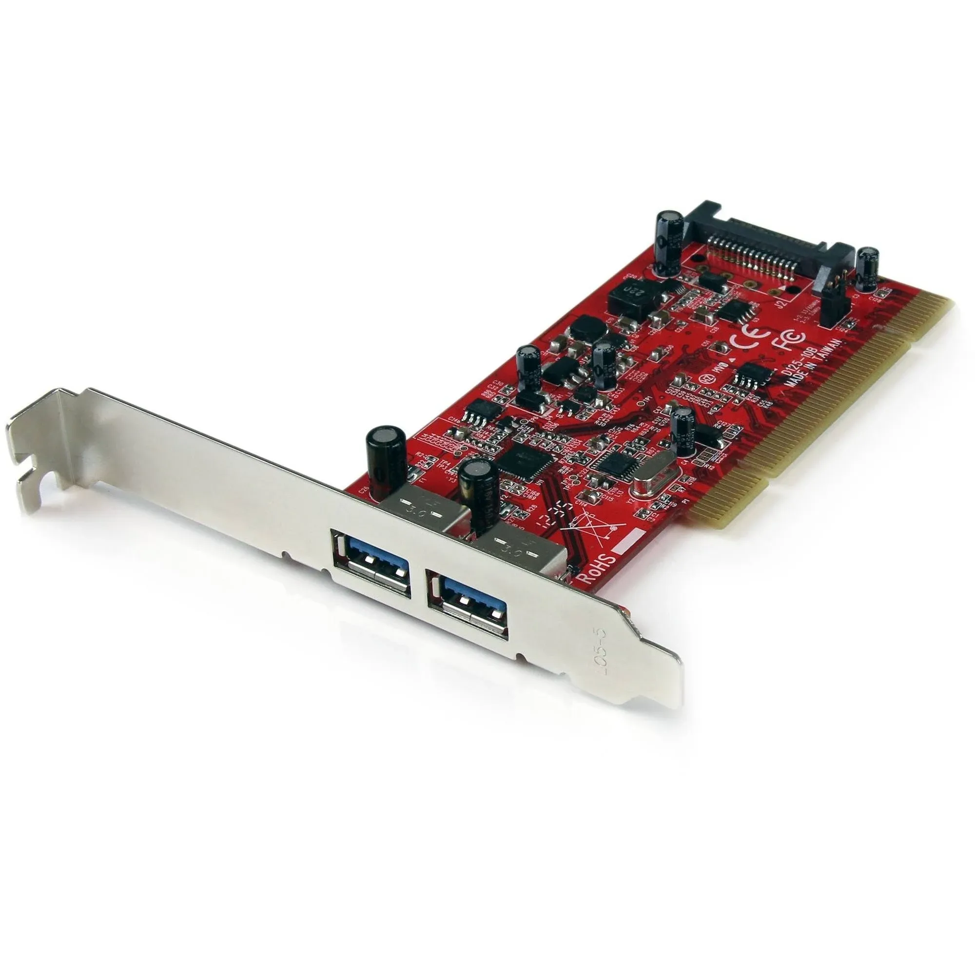 StarTech.com 2 Port PCI SuperSpeed USB 3.0 Adapter Card