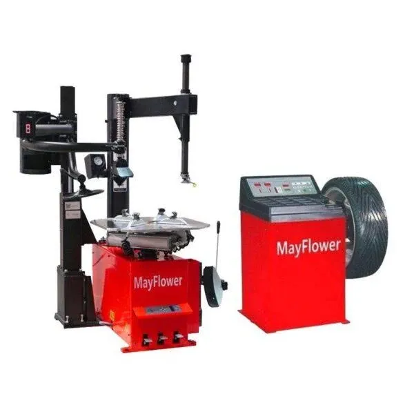 Mayflower Automatic Tire Changer Wheel Balancer Combo 980 800