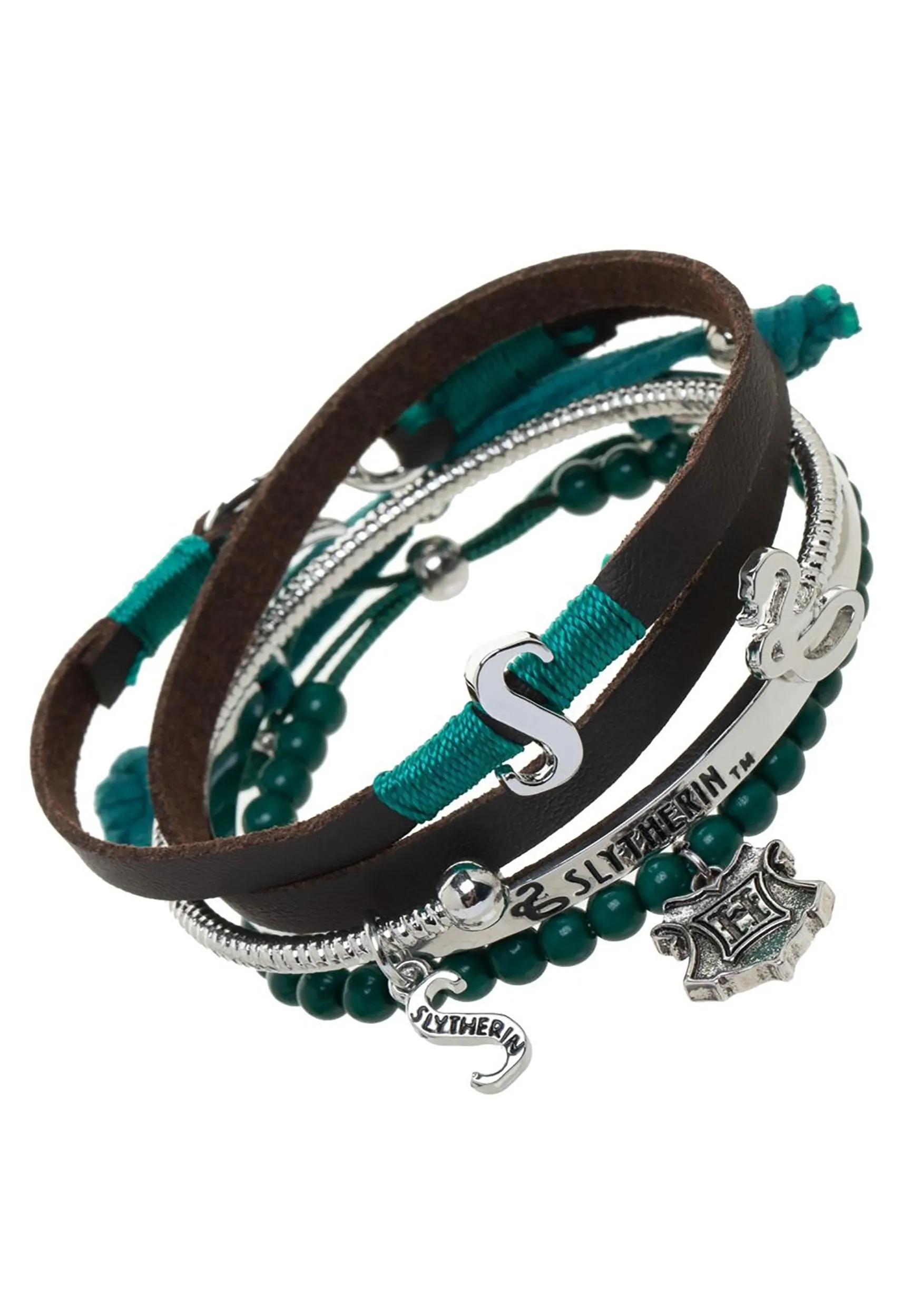 Harry Potter Slytherin Arm Party Bracelet Set