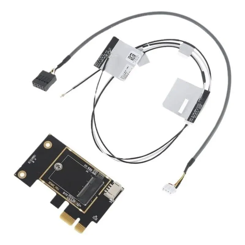 M.2 NGFF Wireless Card to PCI-E 1x Adapter M.2 Bluetooth-compatible Network Card ...