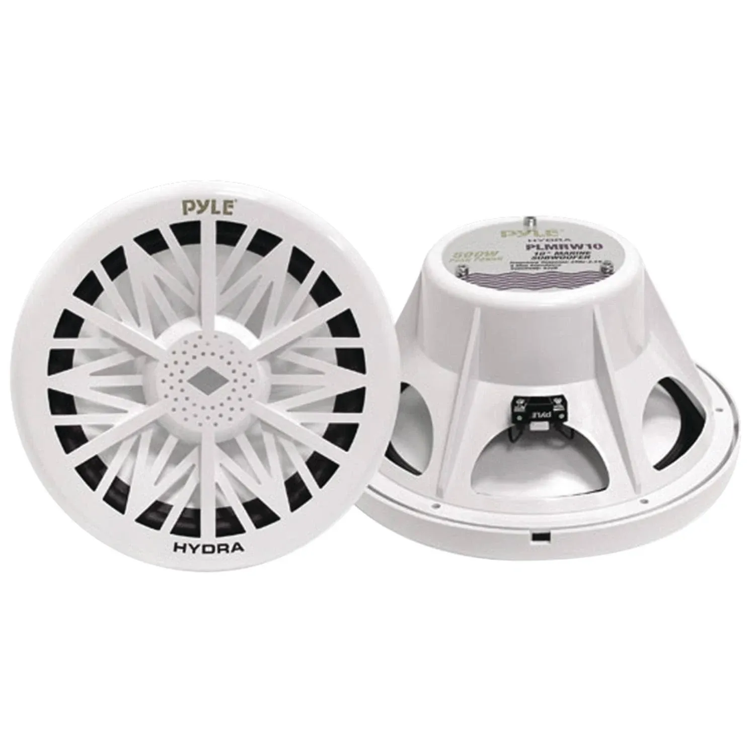 Pyle Marine 10&quot; Subwoofer Sold Each White