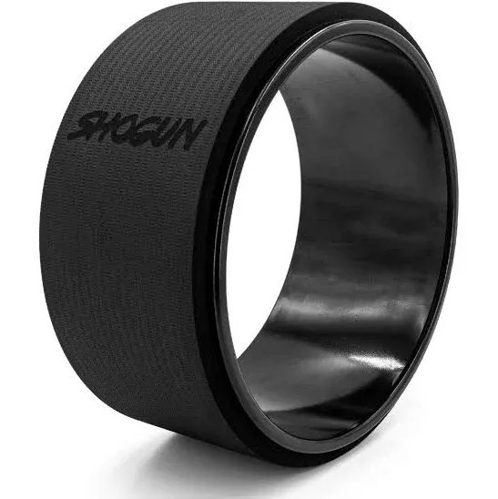 Shogun Yoga Wheel Roller for Back Pain Relief - Back Roller Wheel Stretching Device for Back Pain Relief - Back Cracking Wheel Perfect for Spine Stretching, Improved Flexibility & Mobility