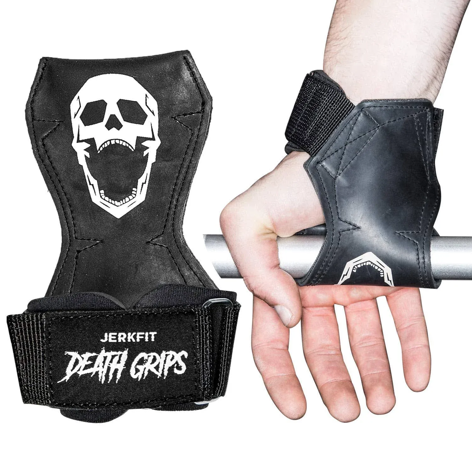 Death Grips Premium Heavy Lifting Straps, M