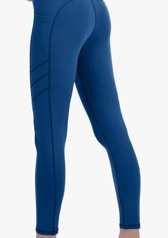 Neleus Women’s High Waisted Yoga Pants Size Xl - New Women | Color: Blue | Size: XL