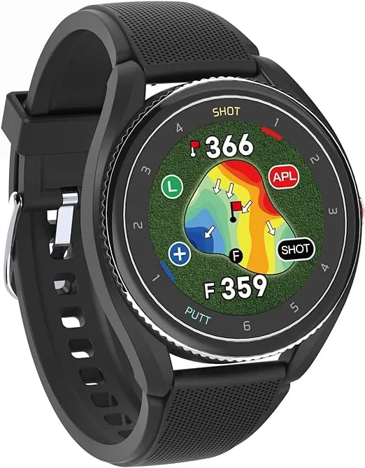 PlayBetter Voice Caddie T9 GPS Golf Watch Gray