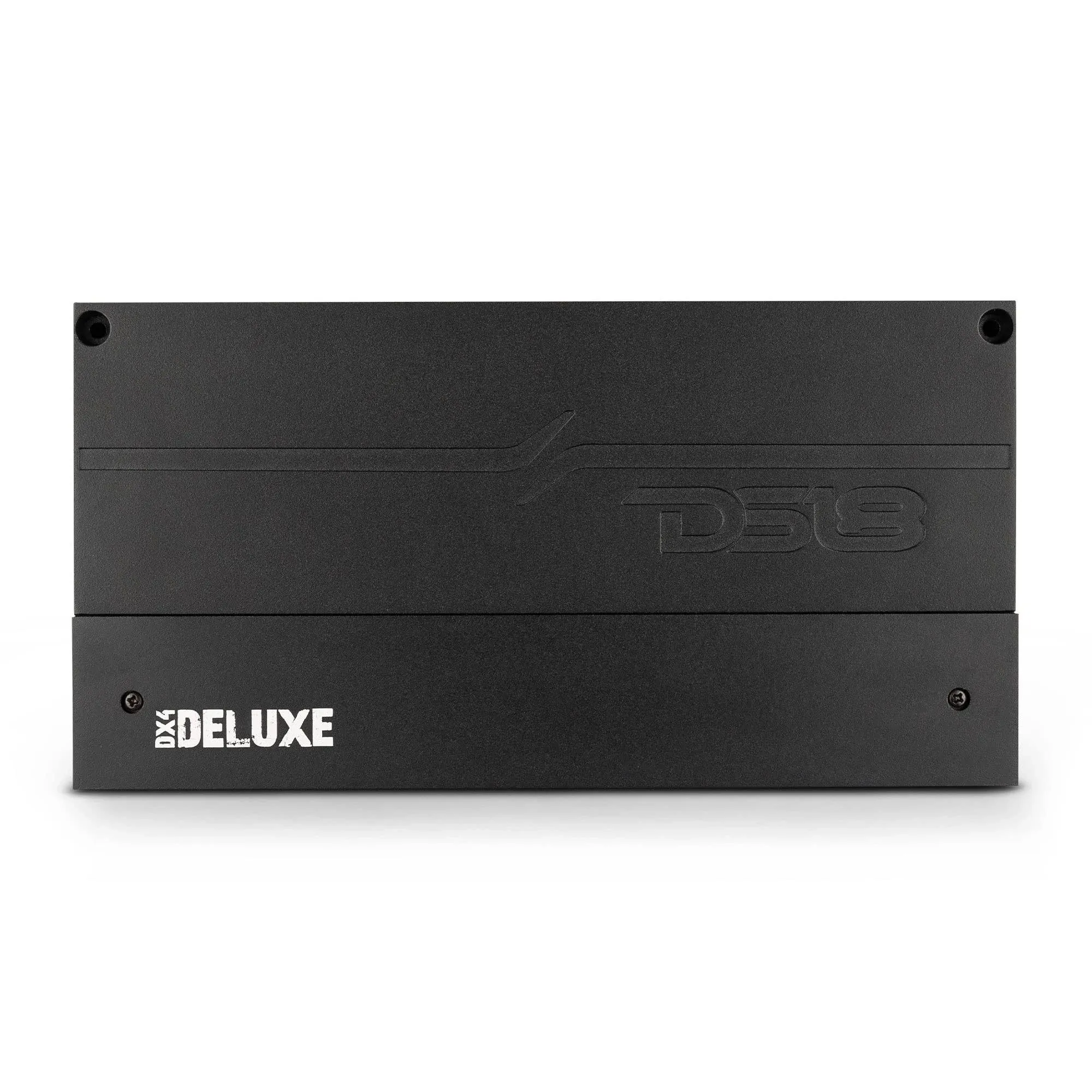 DS18 3000 Watts Deluxe Compact Full-Range Class D Advance Technology 4-Channel Amplifier