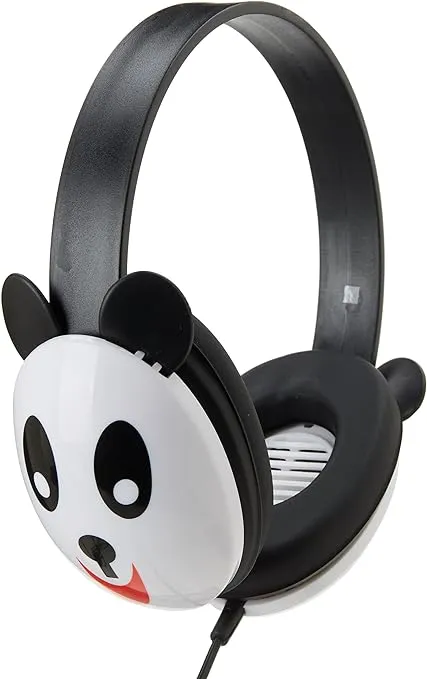 Califone 2810-Pa Listening First Kids Stereo Headphones, Panda Design, Pc And Apple Compatible