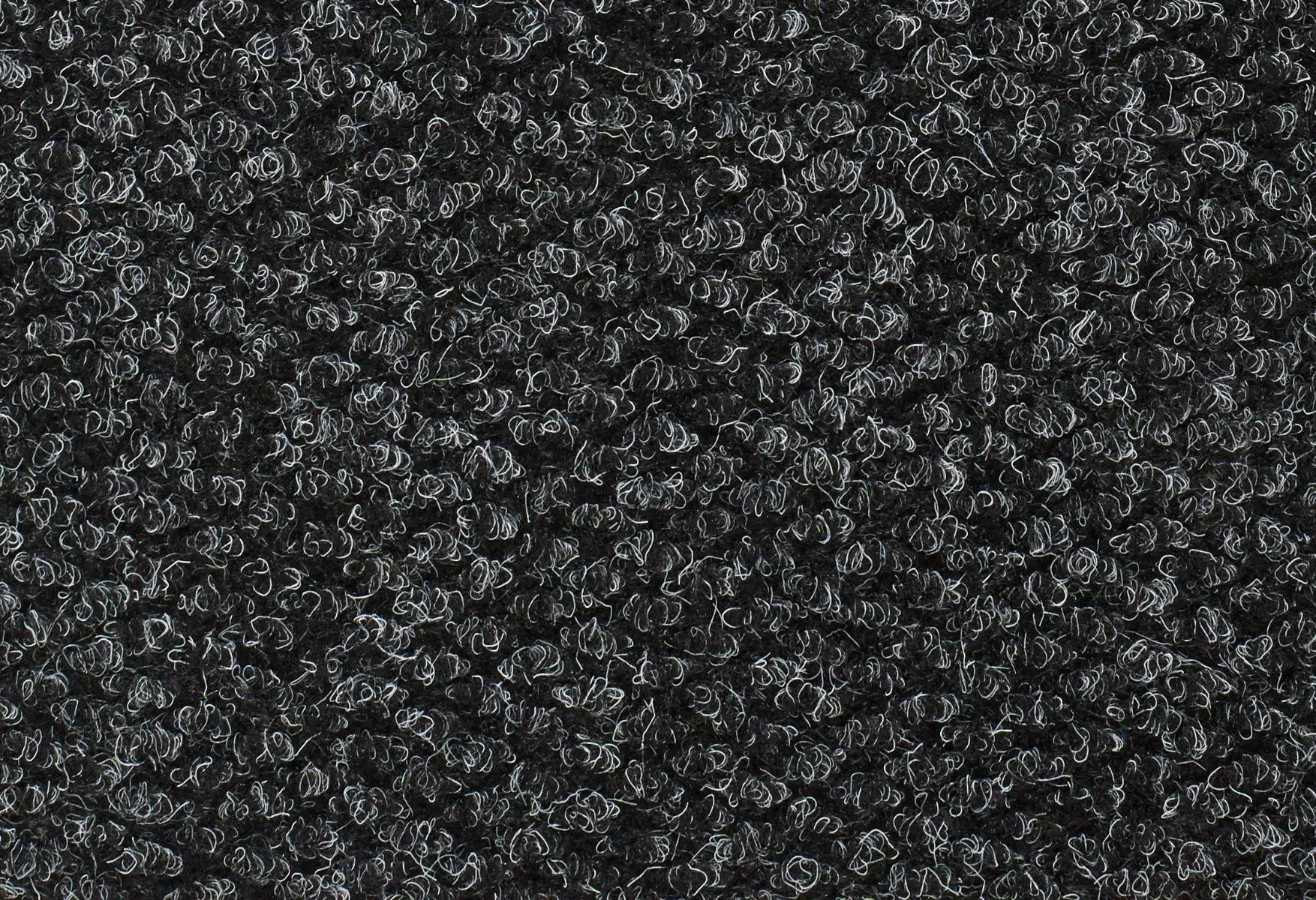 NoTrax® 136S0046CH Polynib™ Debris Trapping Entrance Mat, 3/8 in x 4 ft W x 6 ft L, 24 oz Poly Needle-Punched Yarn, Vinyl Backing, Charcoal