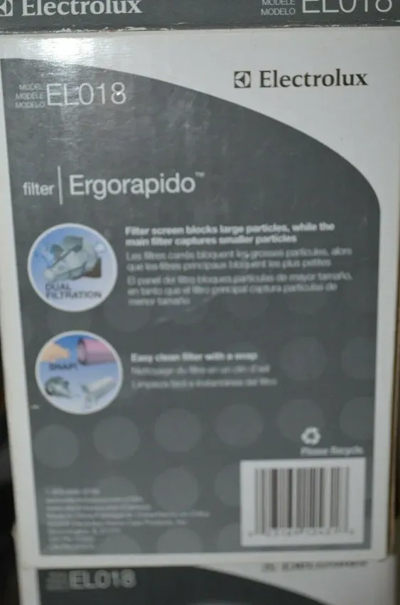 Electrolux Ergorapido Genuine Vacuum Filter EL018 Brand New