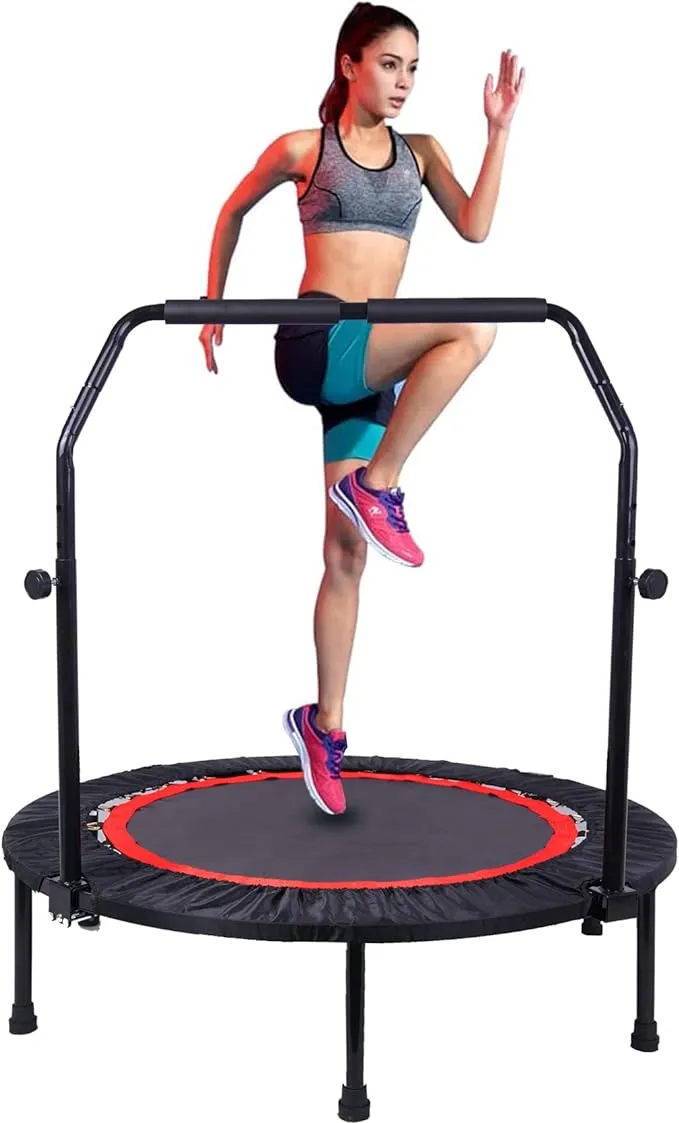 Anwick Trampoline Portable Foldable Trampoline in-Home Mini Rebounder