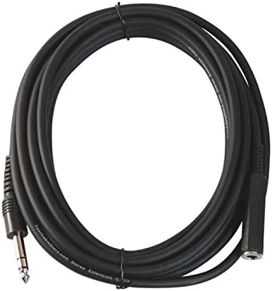 Your Cable Store 15 Foot 1/4 (6.3mm) Stereo Headphone Extension Cable