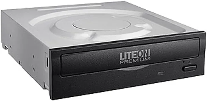 Lite-On Black Premium 16x SATA Internal Cd/dvd/rw DVD DL Dual Layer Burner Disc ...