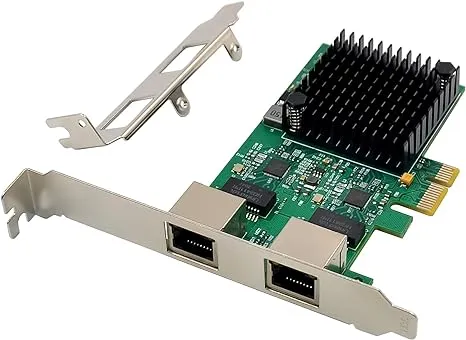 Dual-Port 2.5GBase-T PCIe Network Adapter Rtl8125b 2500/1000/100Mbps PCI Express ...