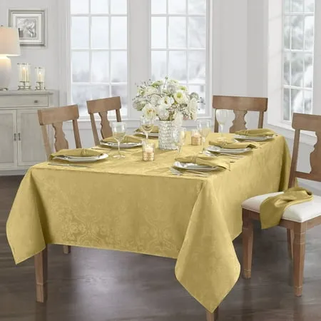 Elrene Caiden Elegance Damask Tablecloth