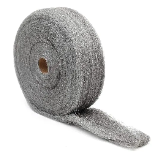 Industrial-quality Steel Wool Reel, #2 Medium Coarse, 5 Lb Reel, Steel Gray, 6/carton