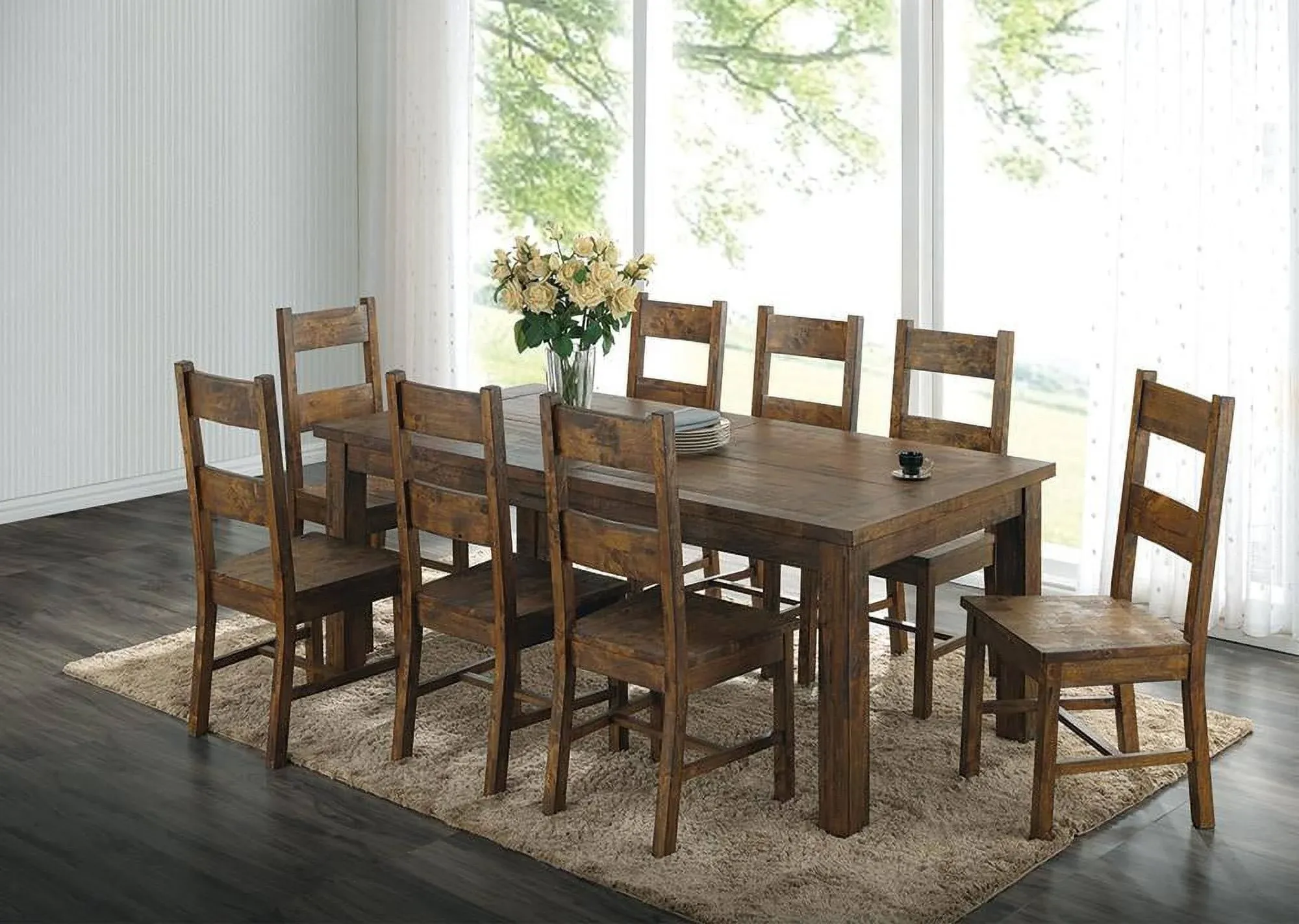 Coaster Coleman Rectangular Dining Set