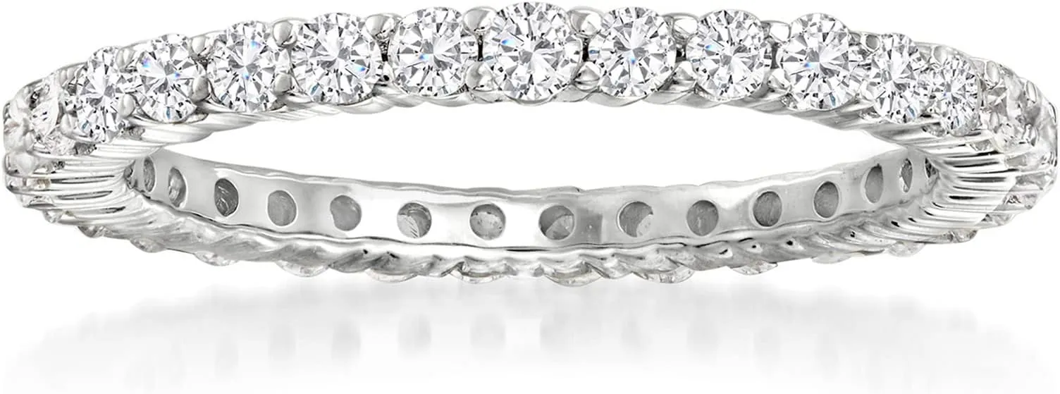 Ross-Simons 1.00 ct. t.w. Diamond Eternity Band in 14kt White Gold