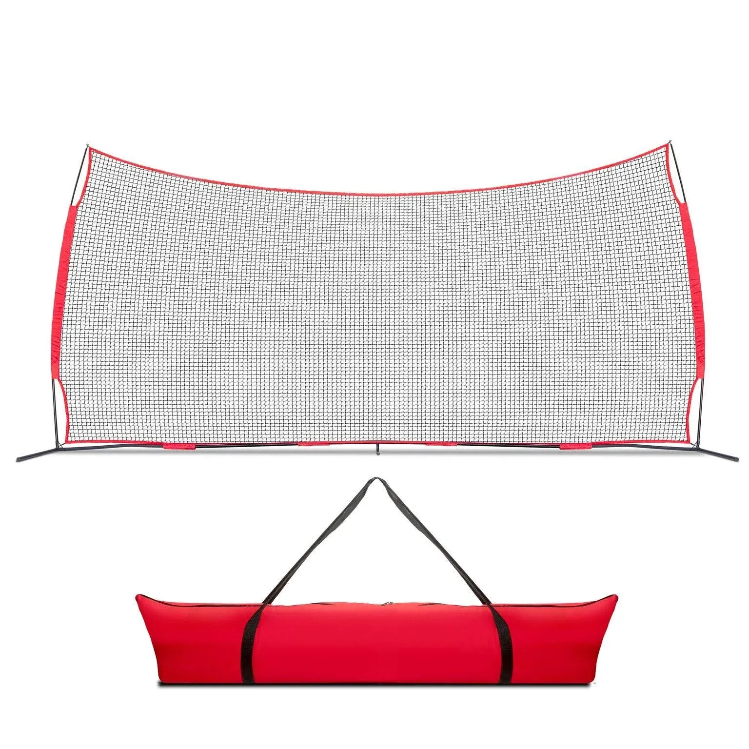 Lacrosse Scoop 20x10 Foot Lacrosse Backstop 200 Sq Feet of Protection Perfect for ...