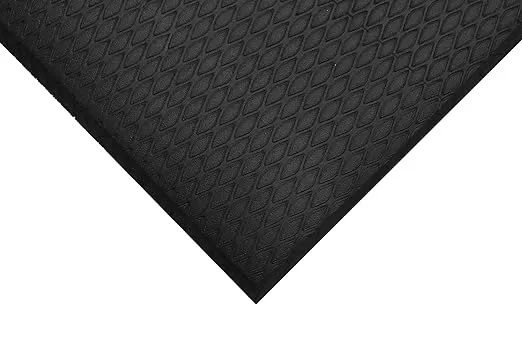 M+A Matting Cushion Max Anti-Fatigue Mat | Comfortable Slip-Resistant Ergonomic Mat (Charcoal, 4' x 6')