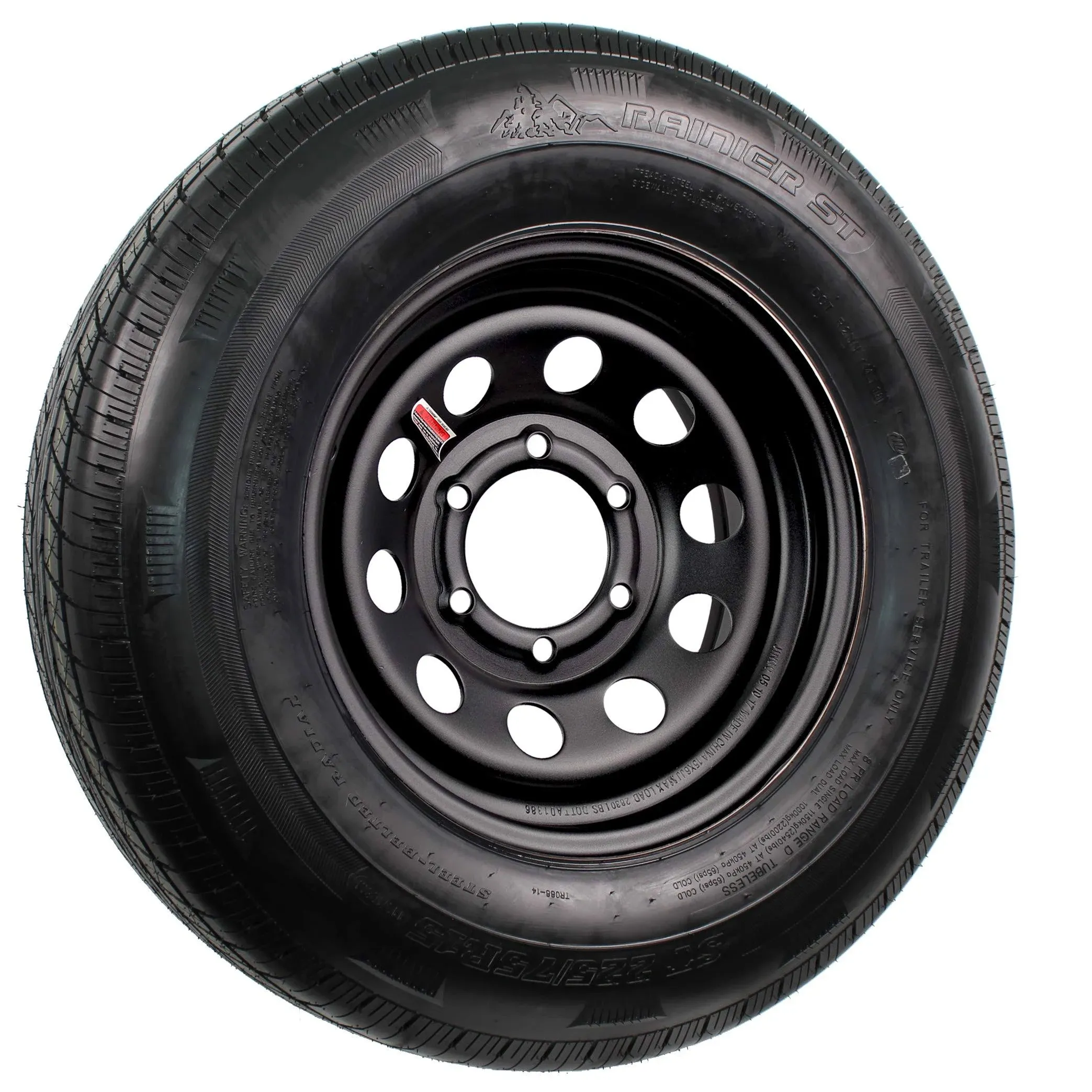 Rainier Trailer Tire and Rim