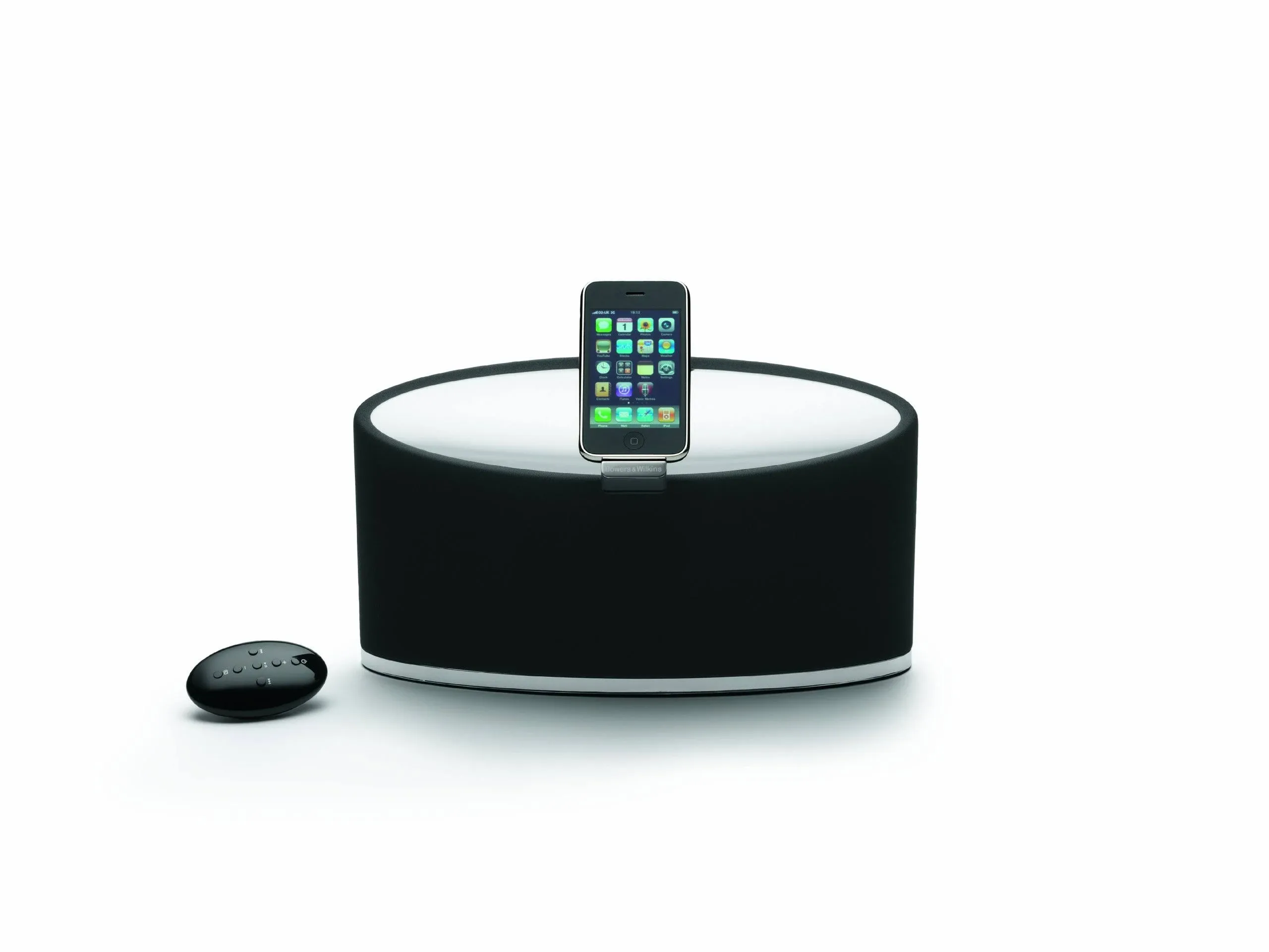 Retro Bowers &amp; Wilkins Zeppelin Mini Apple iPhone Electric Speaker Dock System