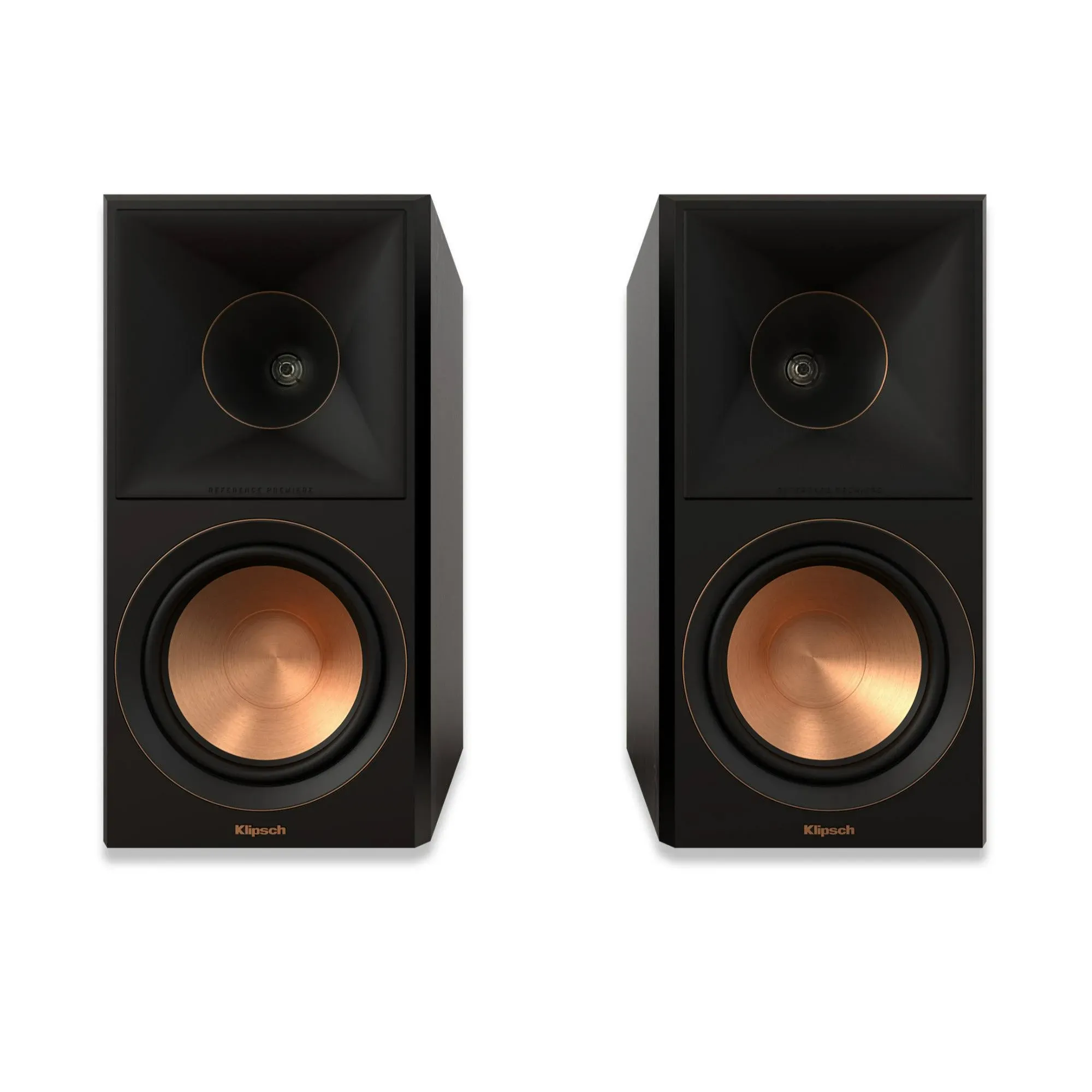 Klipsch - Reference Premiere Dual 6.5" 400-Watt Passive 2-Way Bookshelf Speaker (Pair) - Ebony