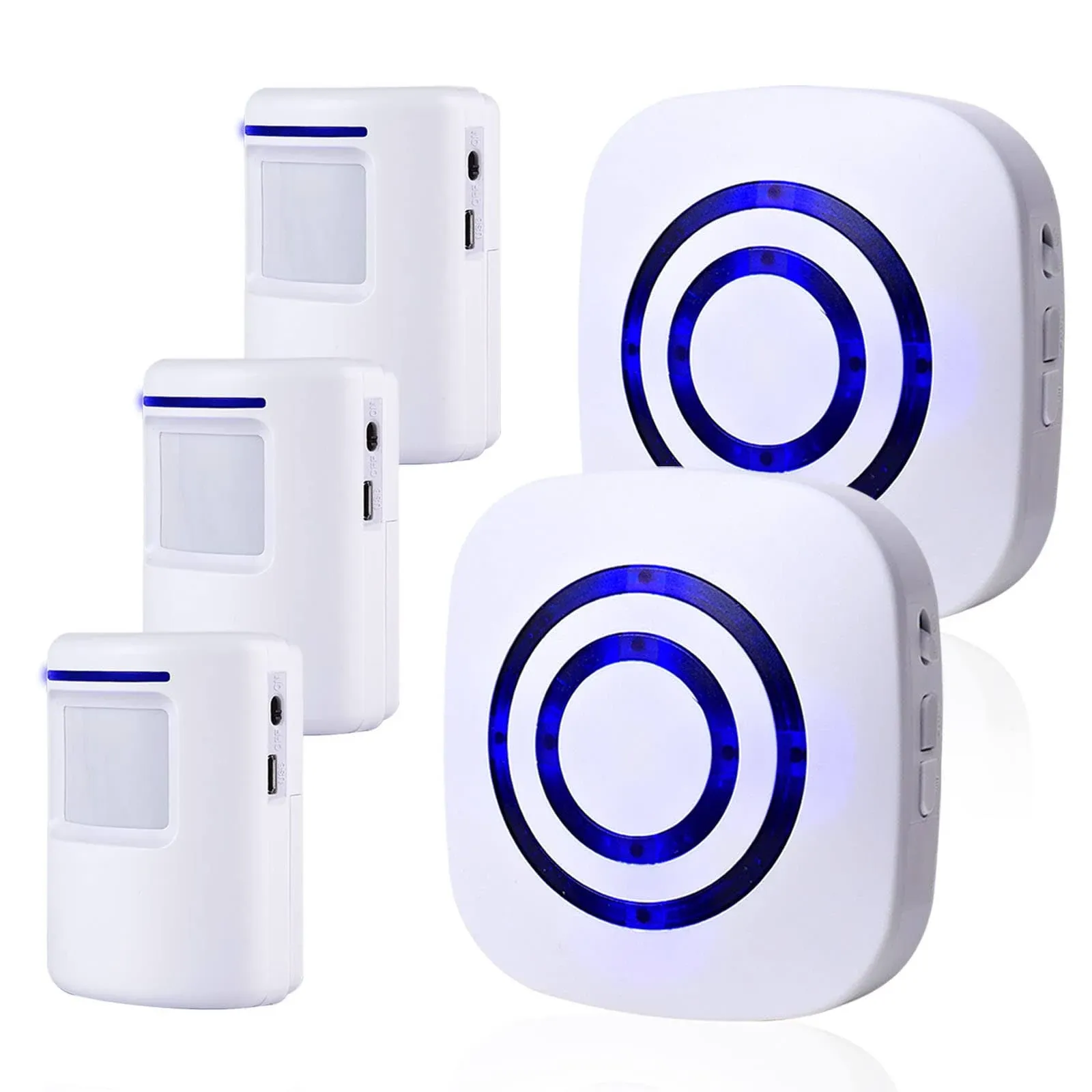 Shaogax Motion Sensor Alarm ,Wireless Driveway Alarm Indoor Home Security ...