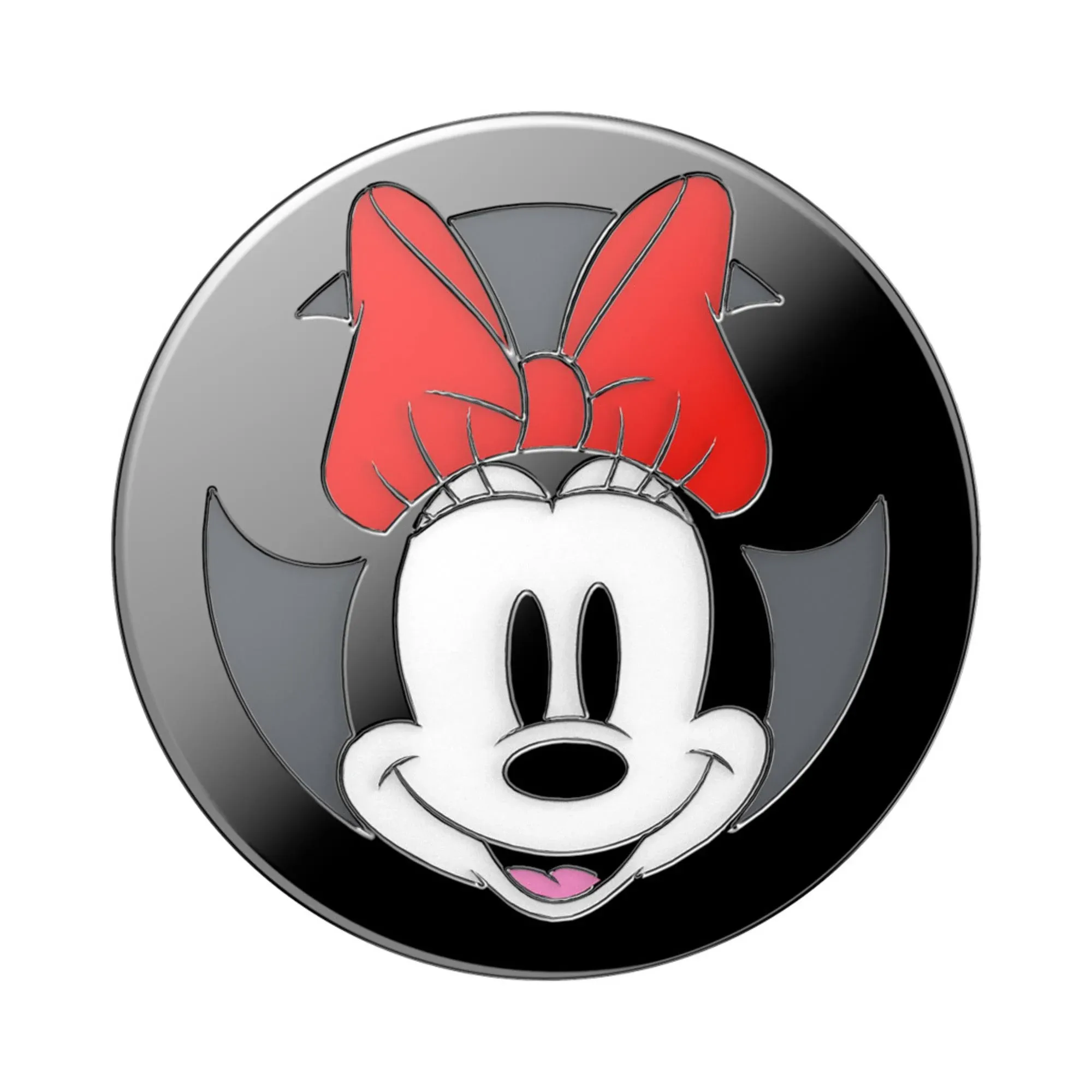 Enamel smartphone handle Popsockets Minnie