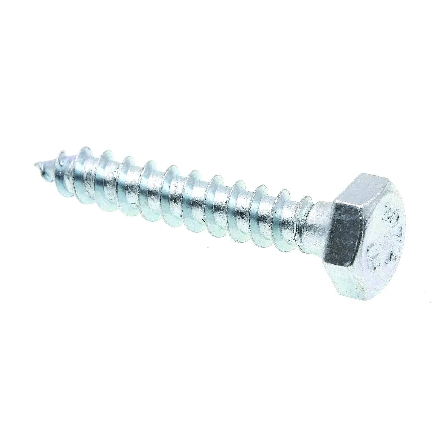 Prime-Line 9054945 Hex Lag Screws, 1/4 inch x 1-1/2 inch, A307 Grade A Zinc Plated Steel, 100-Pack