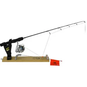 Ht Enterprises Little Jigger 2 In 1 Tip Down  Ice Fishing > Ice Fishing Tip-Ups & Accessories > Sporting Goods > Outdoor Recreation > Fishing > Fishing Tackle