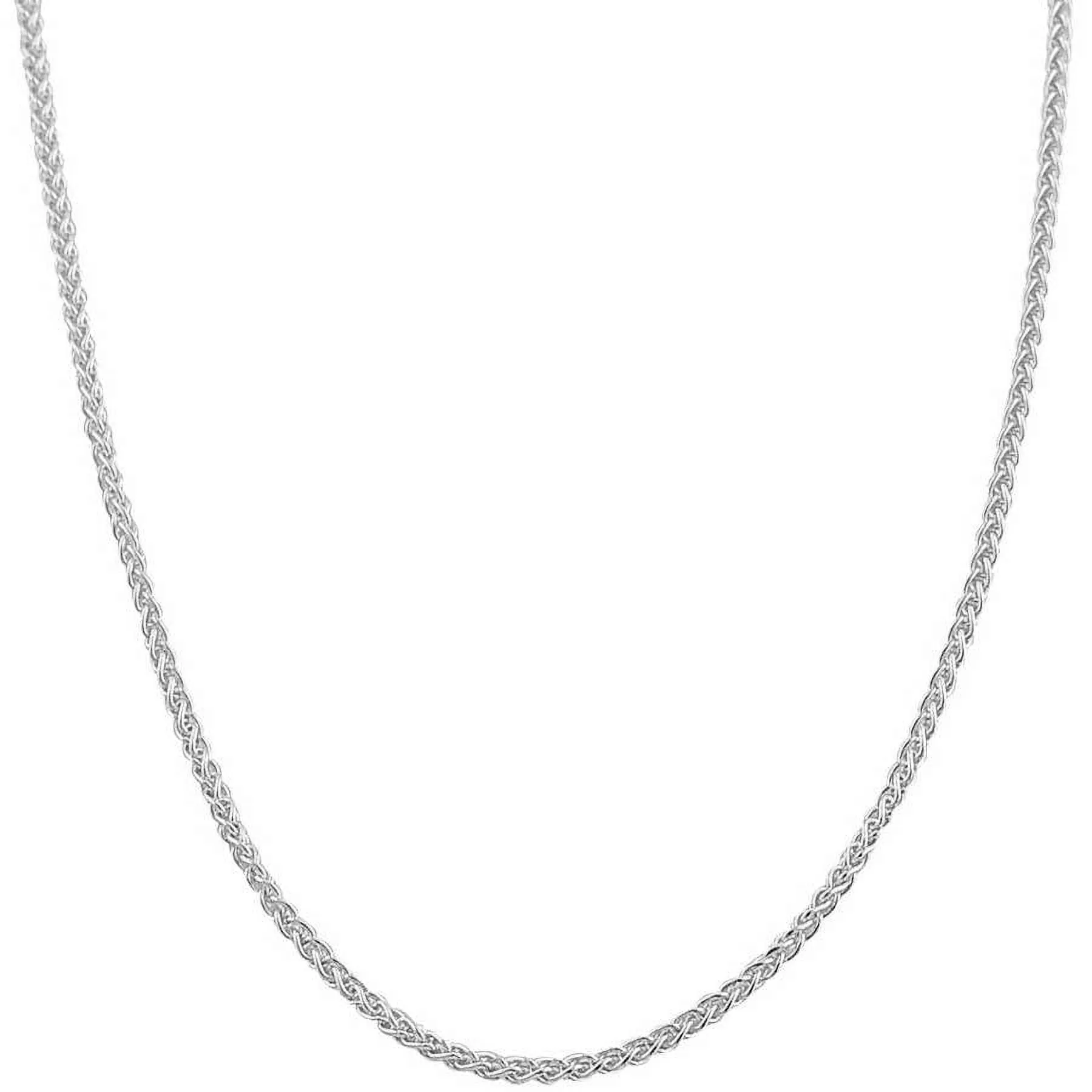 Waitsoul 925 Sterling Silver Cuban Chain Lobster Clasp 3/4/5 18K Gold Over/Silver Cuban Link Curb Chain Necklace for Women Men Diamond Cut 16-30 Inches